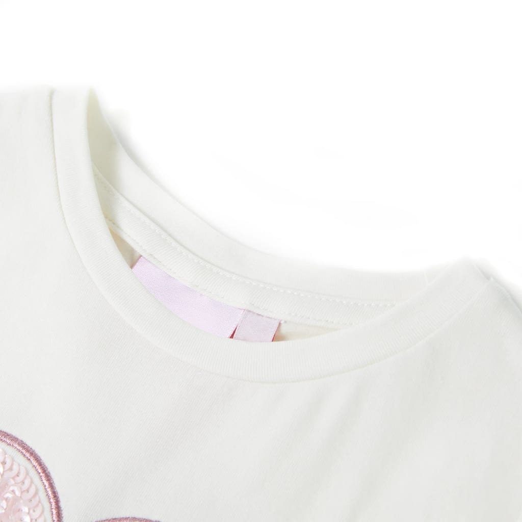Kindershirt 140 ecru is nu te koop bij PeponiXL, paradijselijk wonen!