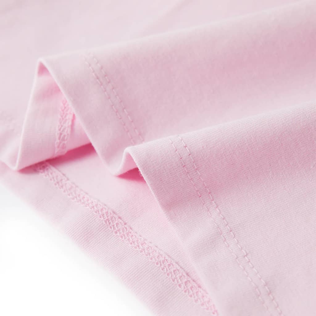 Kindershirt 128 lichtroze is nu te koop bij PeponiXL, paradijselijk wonen!