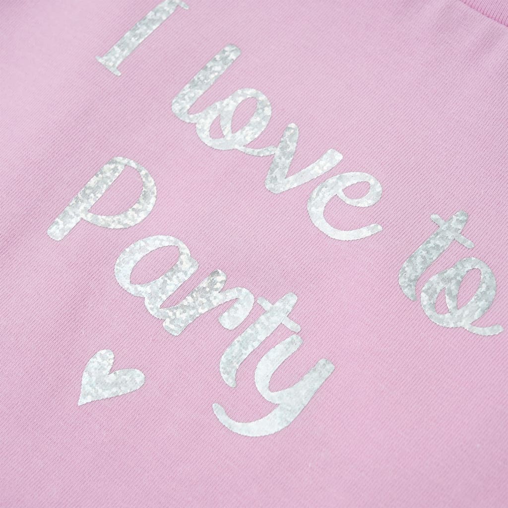 Kindershirt met ruches aan de mouwen 104 lila is nu te koop bij PeponiXL, paradijselijk wonen!