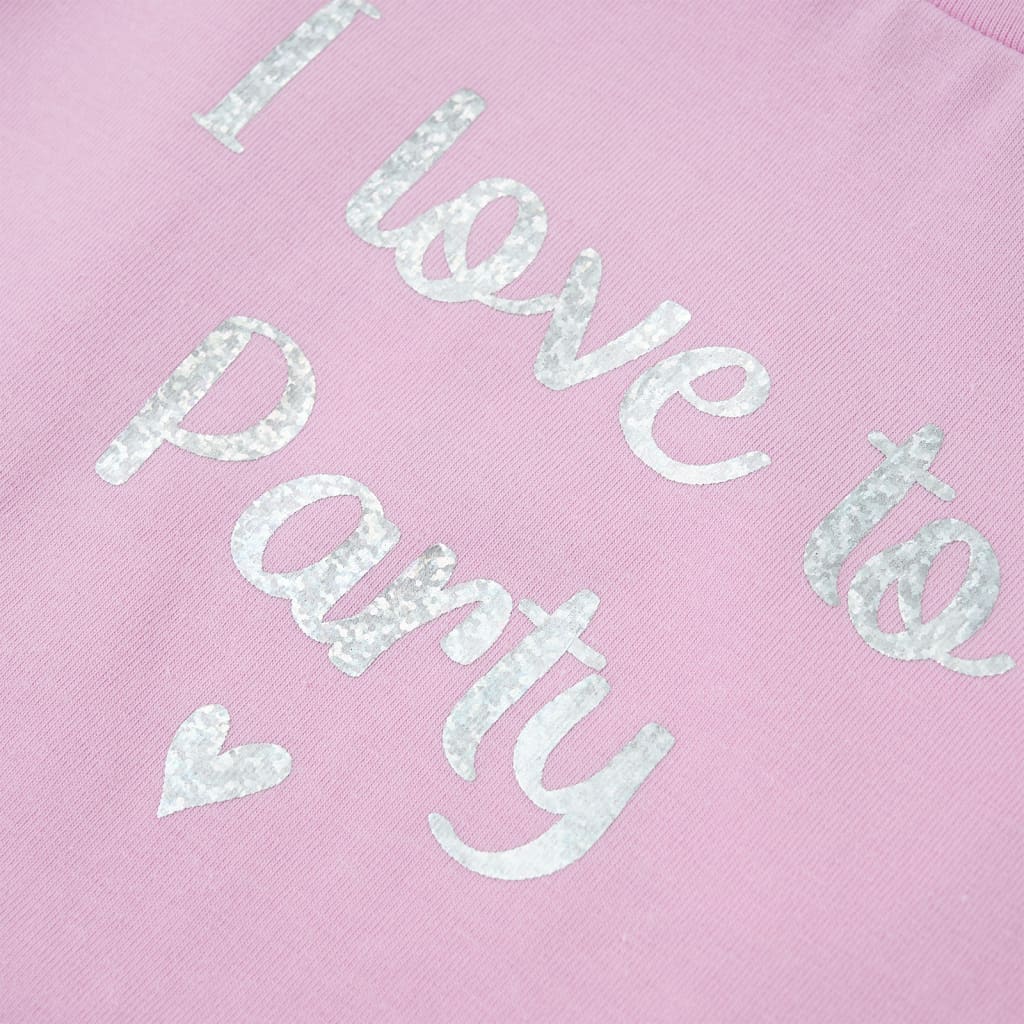 Kindershirt met ruches aan de mouwen 128 lila is nu te koop bij PeponiXL, paradijselijk wonen!