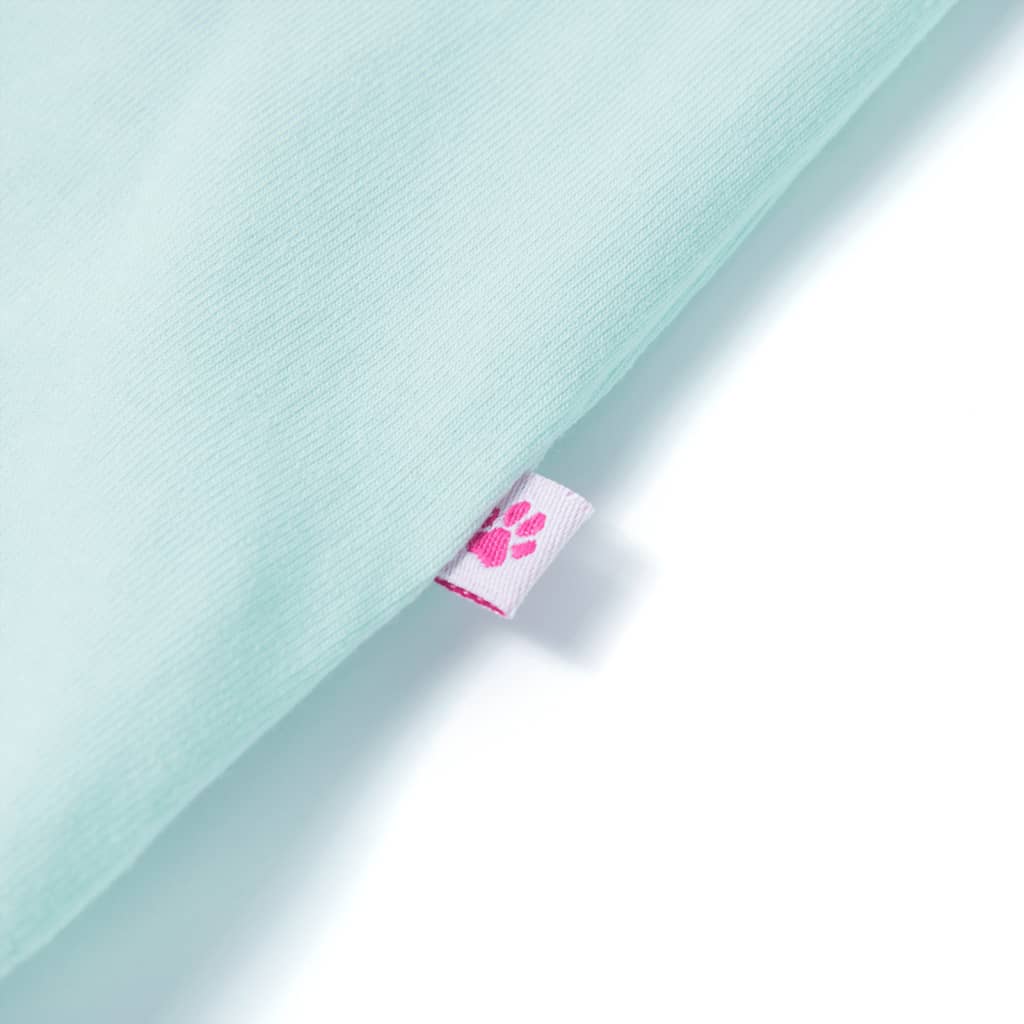 Kindertopje 104 lichtmintkleurig is nu te koop bij PeponiXL, paradijselijk wonen!