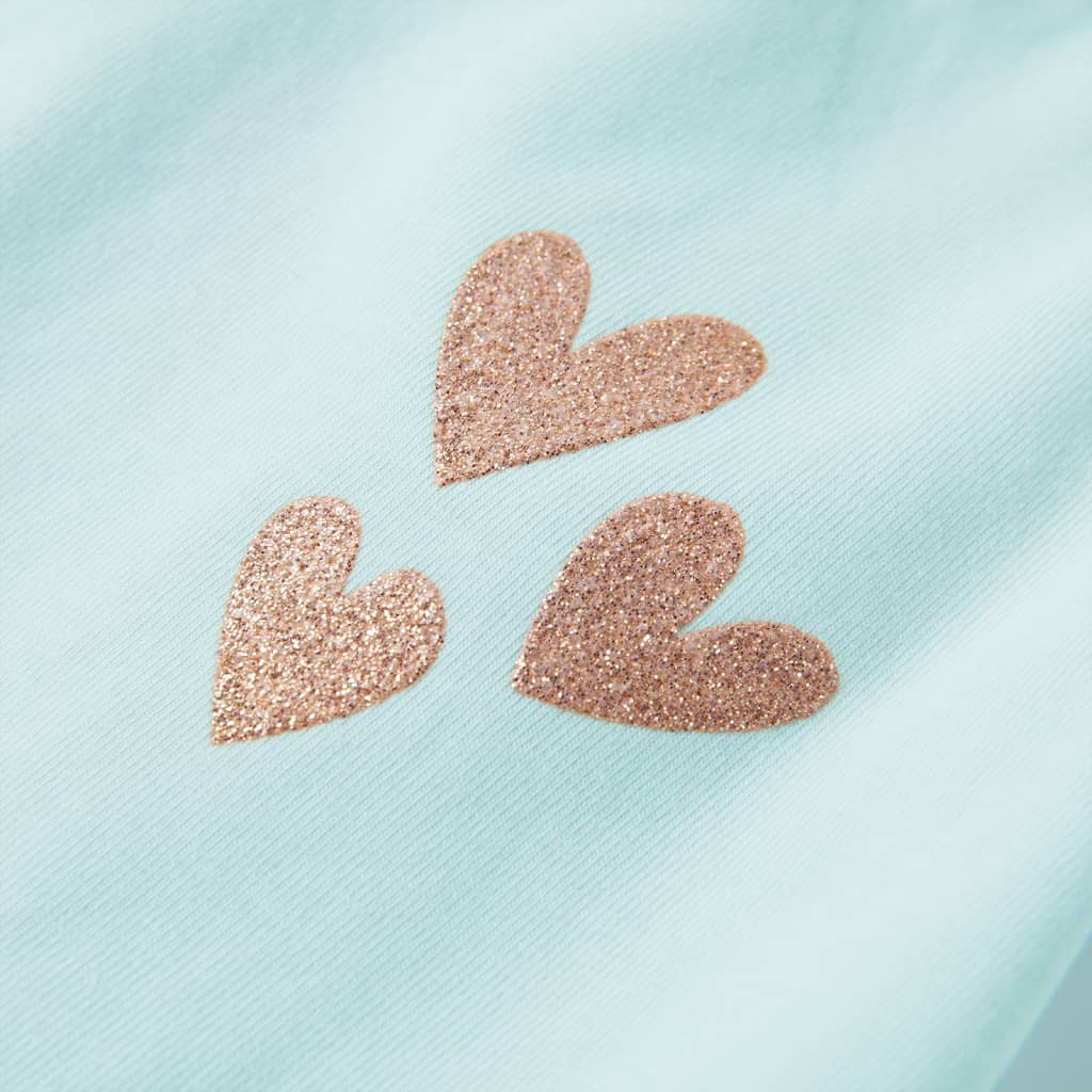 Kindertopje 128 lichtmintkleurig is nu te koop bij PeponiXL, paradijselijk wonen!