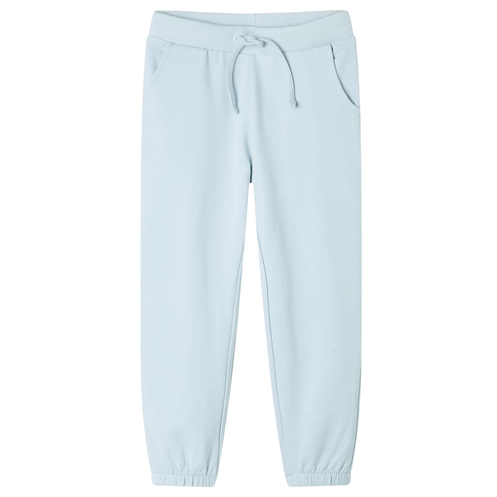 Kinderjoggingbroek 116 lichtblauw is nu te koop bij PeponiXL, paradijselijk wonen!