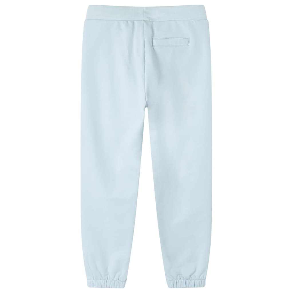 Kinderjoggingbroek 128 lichtblauw is nu te koop bij PeponiXL, paradijselijk wonen!