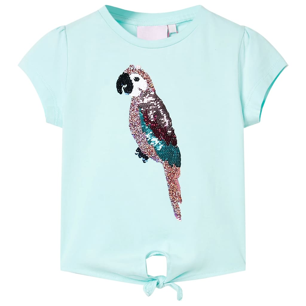 Kindershirt 116 lichtzeeblauw is nu te koop bij PeponiXL, paradijselijk wonen!
