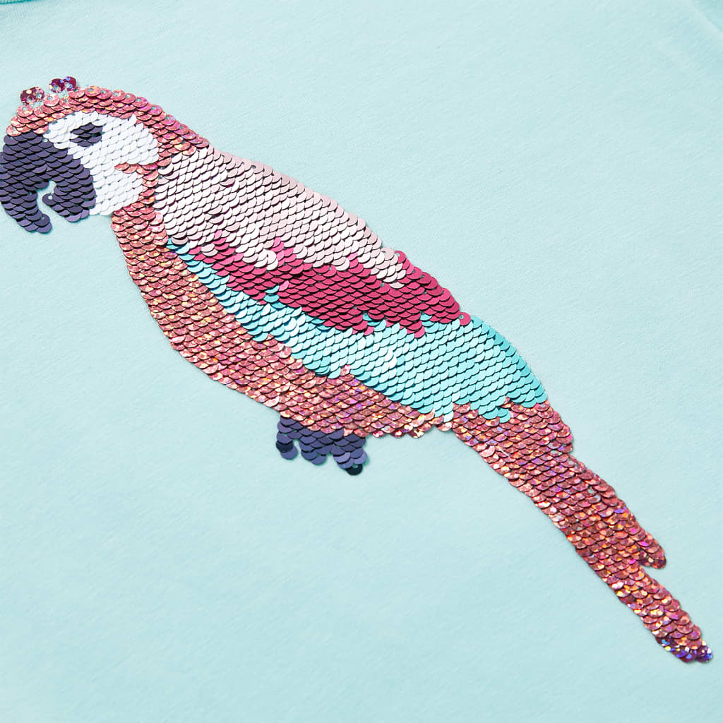 Kindershirt 116 lichtzeeblauw is nu te koop bij PeponiXL, paradijselijk wonen!