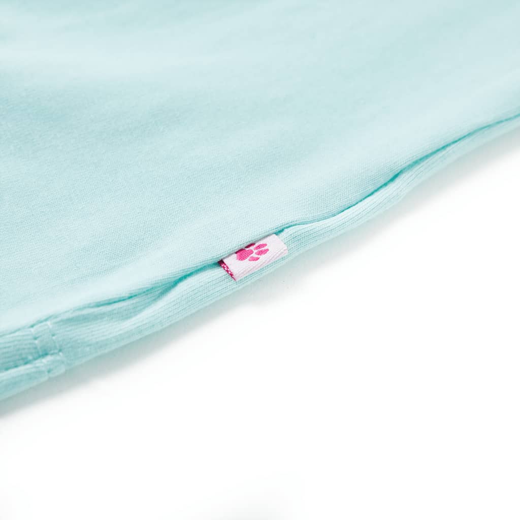 Kindershirt 128 lichtzeeblauw is nu te koop bij PeponiXL, paradijselijk wonen!