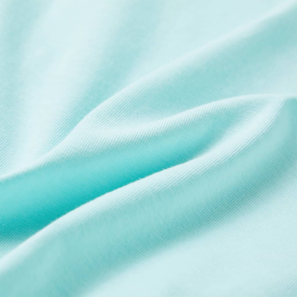 Kindershirt 128 lichtzeeblauw is nu te koop bij PeponiXL, paradijselijk wonen!