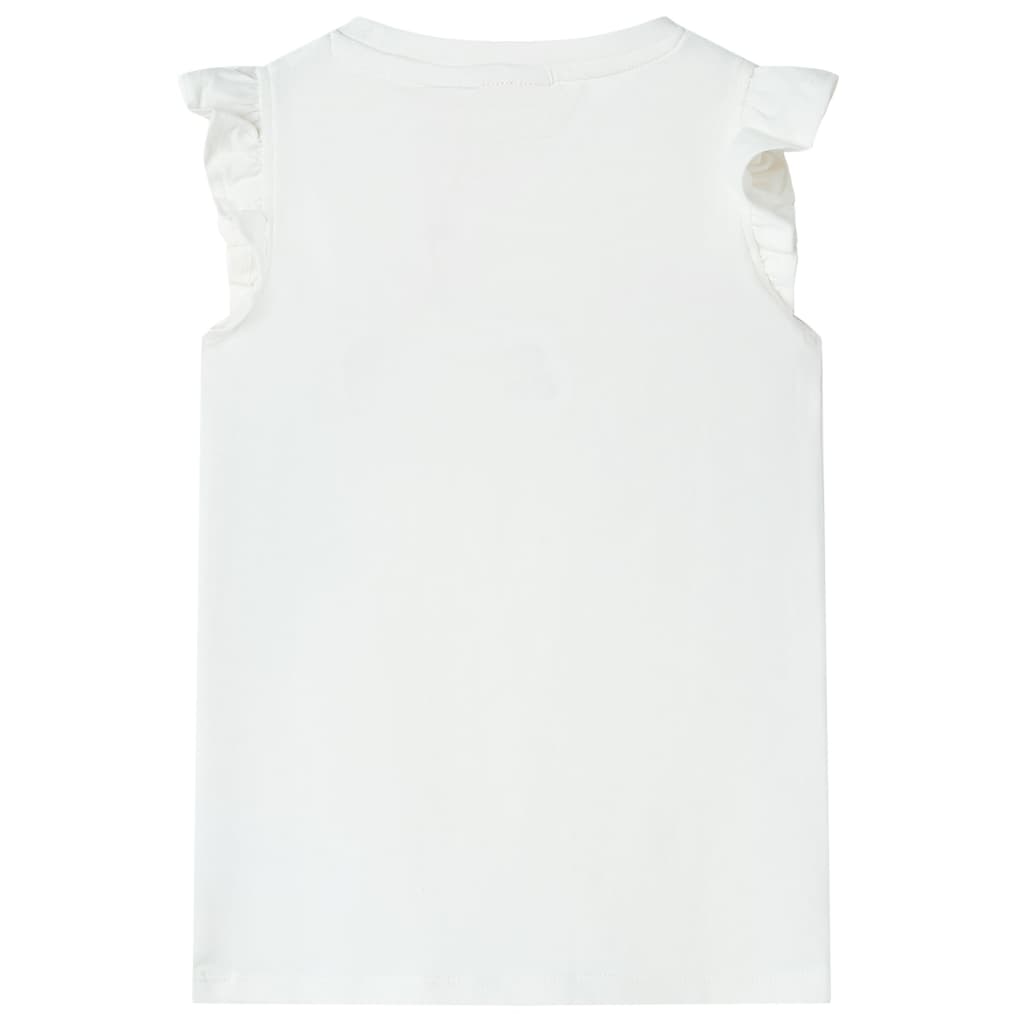 Kindershirt 104 ecru is nu te koop bij PeponiXL, paradijselijk wonen!