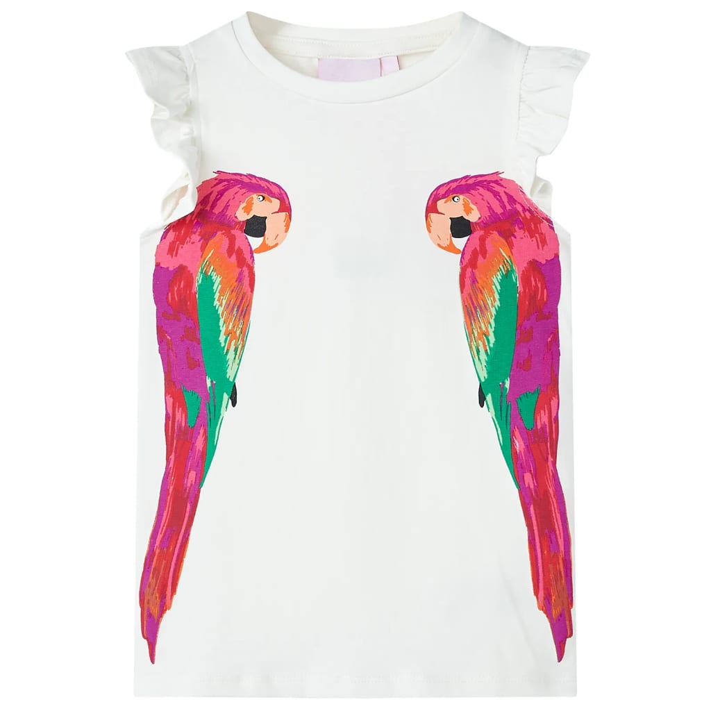 Kindershirt 116 ecru is nu te koop bij PeponiXL, paradijselijk wonen!