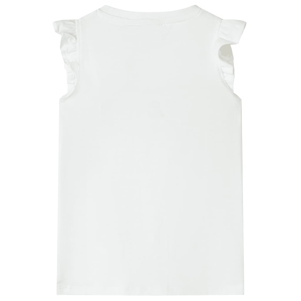 Kindershirt 116 ecru is nu te koop bij PeponiXL, paradijselijk wonen!