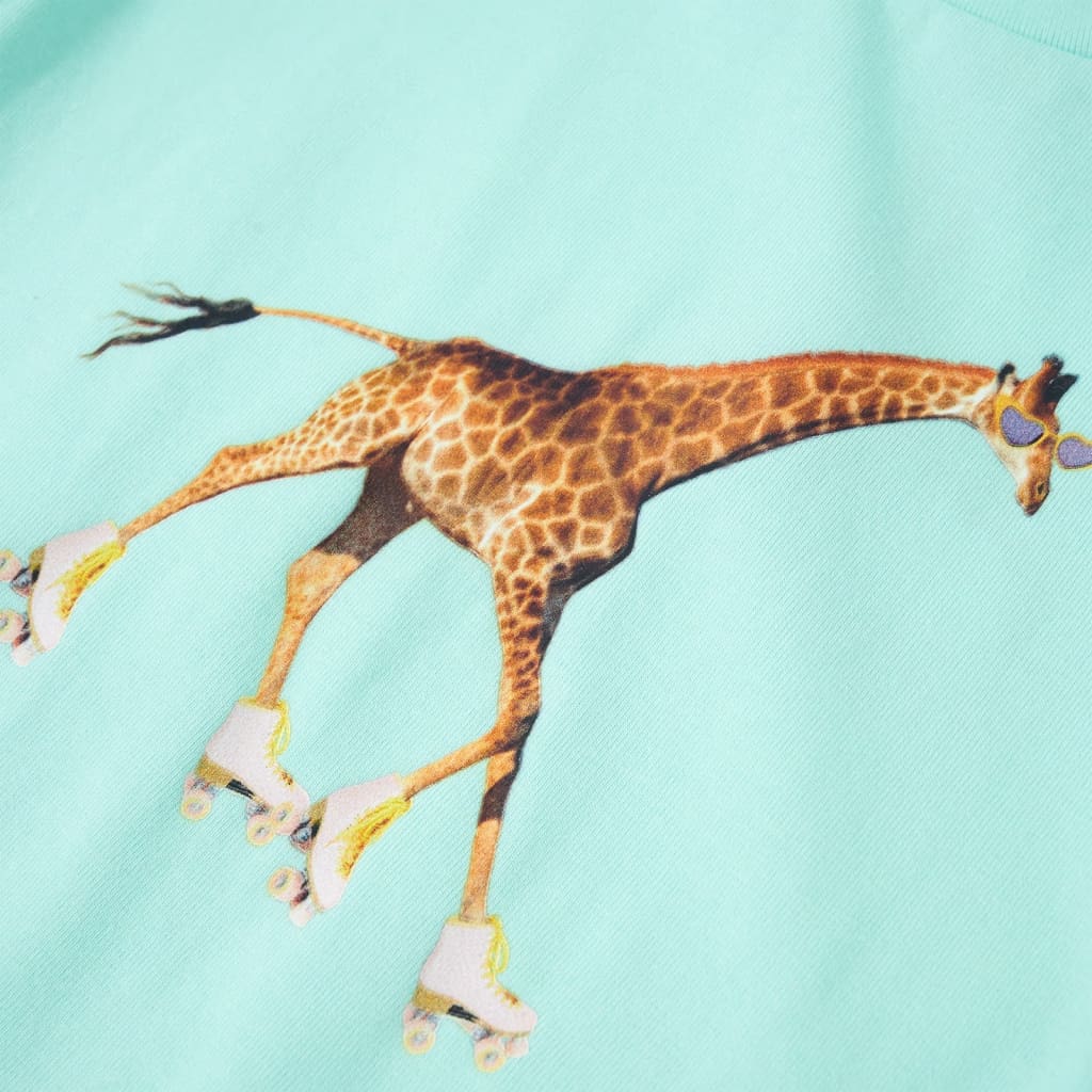 Kindershirt 92 lichtzeeblauw is nu te koop bij PeponiXL, paradijselijk wonen!