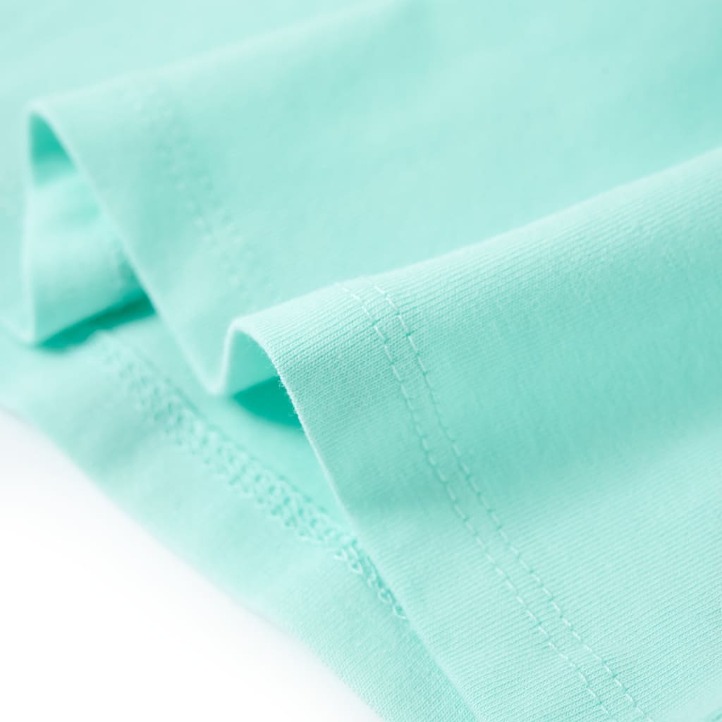 Kindershirt 116 lichtzeeblauw is nu te koop bij PeponiXL, paradijselijk wonen!