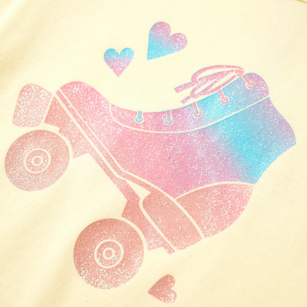 Kindershirt 128 zachtgeel is nu te koop bij PeponiXL, paradijselijk wonen!