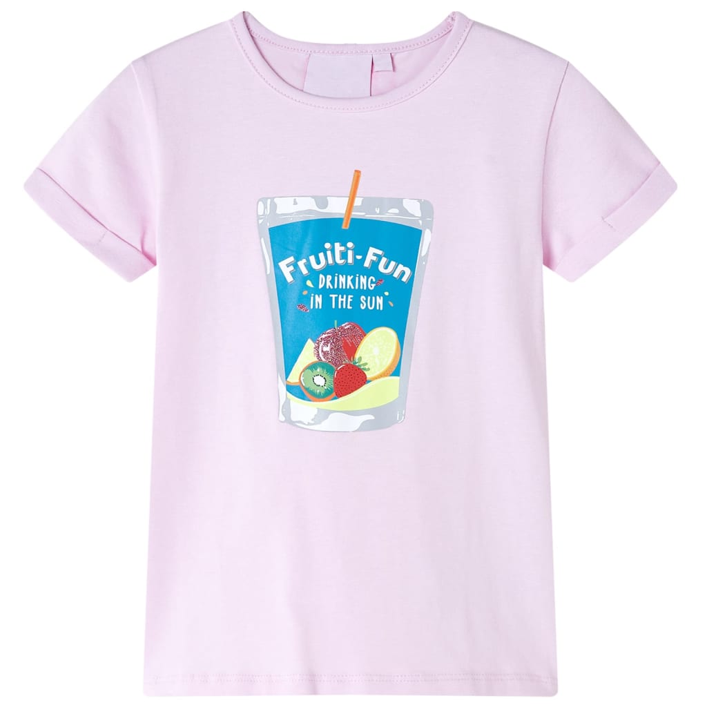 Kindershirt 116 zachtroze is nu te koop bij PeponiXL, paradijselijk wonen!