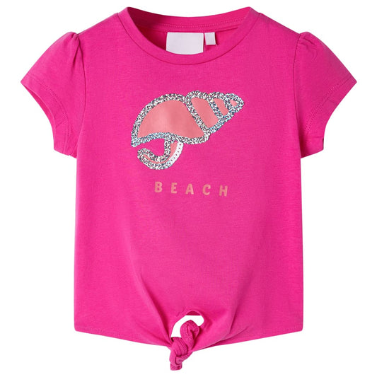 Kindershirt 116 donkerroze is nu te koop bij PeponiXL, paradijselijk wonen!