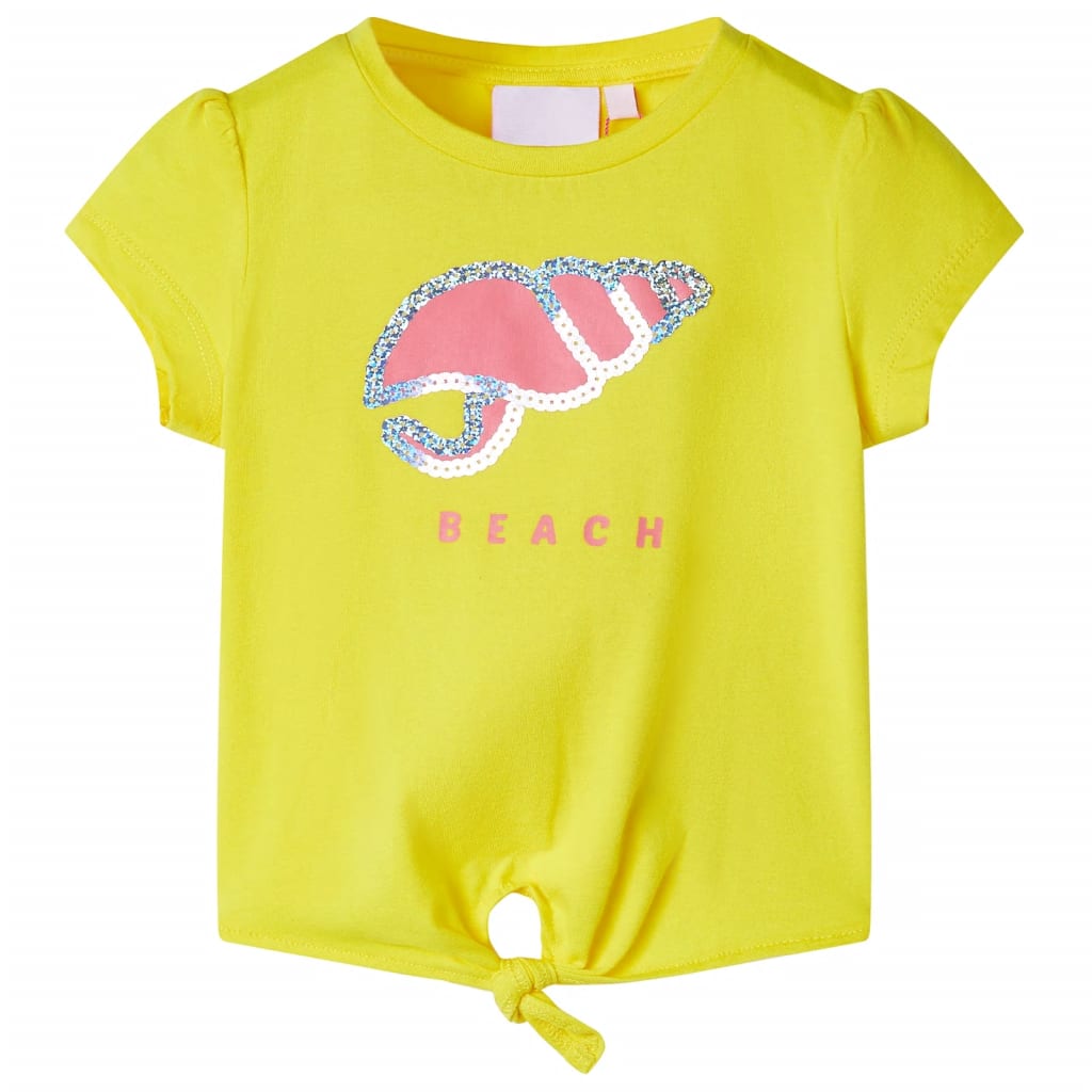 Kindershirt 104 geel is nu te koop bij PeponiXL, paradijselijk wonen!