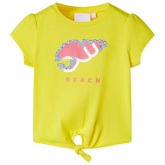 Kindershirt 128 geel is nu te koop bij PeponiXL, paradijselijk wonen!