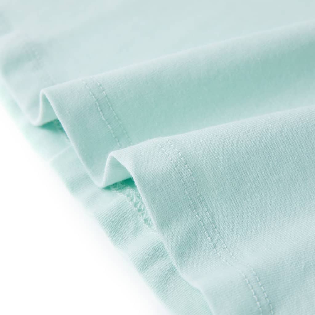 Kindertopje 116 lichtmintkleurig is nu te koop bij PeponiXL, paradijselijk wonen!