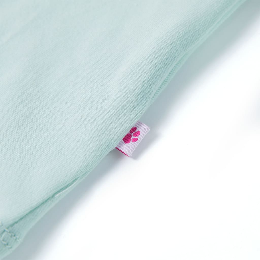 Kindertopje 140 lichtmintkleurig is nu te koop bij PeponiXL, paradijselijk wonen!