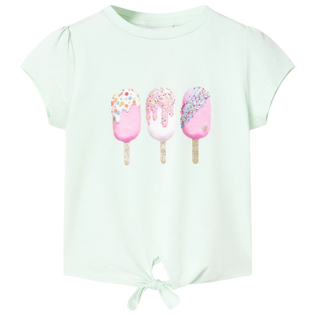 Kindershirt 140 lichtmint is nu te koop bij PeponiXL, paradijselijk wonen!