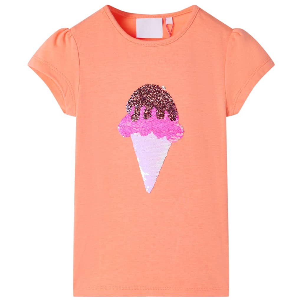 Kindershirt 116 neonoranje is nu te koop bij PeponiXL, paradijselijk wonen!