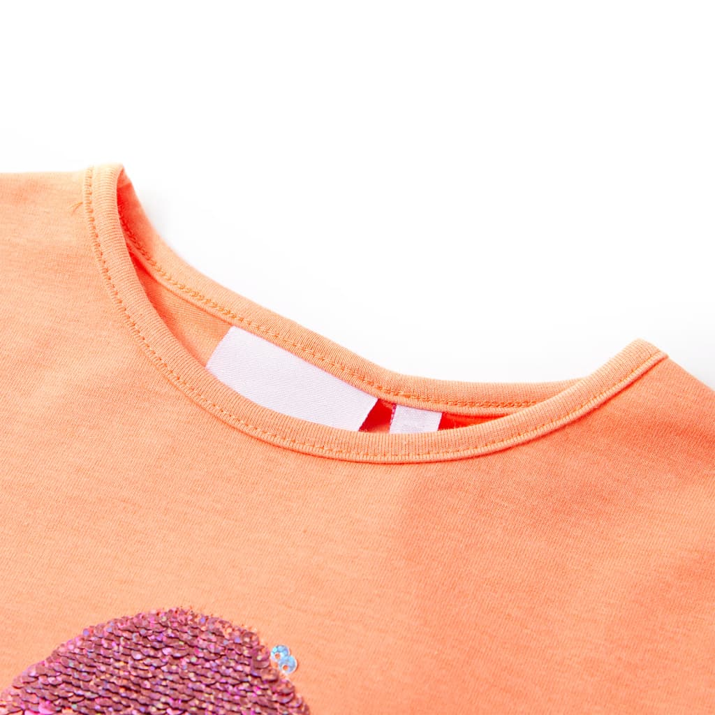 Kindershirt 128 neonoranje is nu te koop bij PeponiXL, paradijselijk wonen!