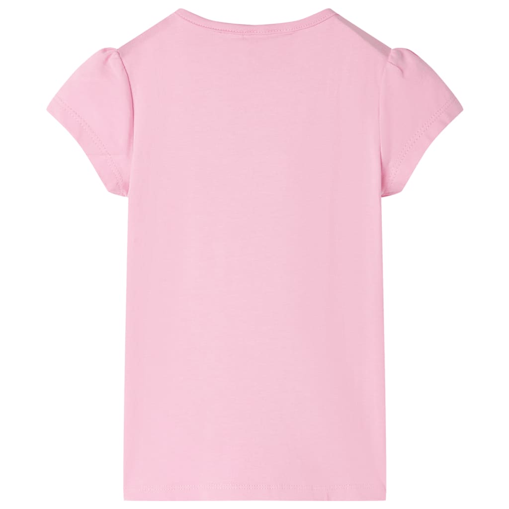 Kindershirt 128 felroze is nu te koop bij PeponiXL, paradijselijk wonen!