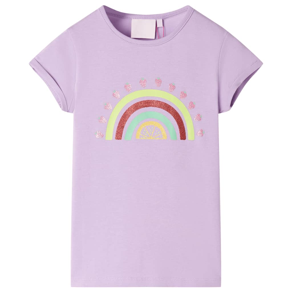 Kindershirt 104 lila is nu te koop bij PeponiXL, paradijselijk wonen!