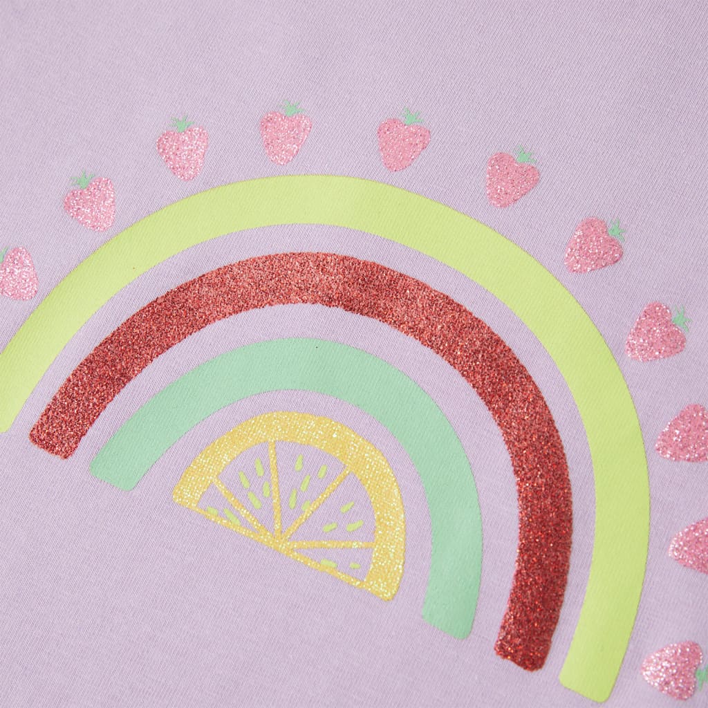 Kindershirt 104 lila is nu te koop bij PeponiXL, paradijselijk wonen!