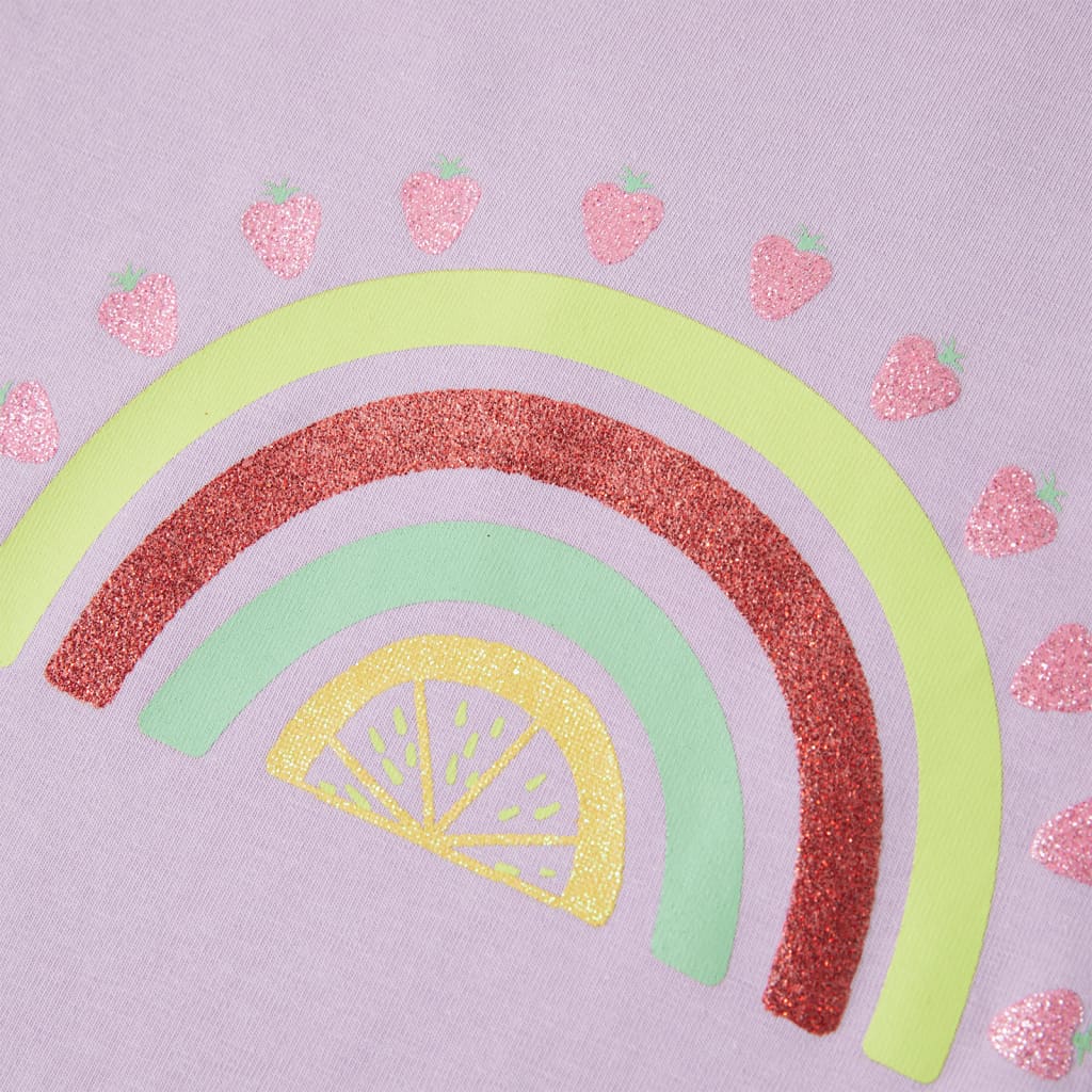 Kindershirt 116 lila is nu te koop bij PeponiXL, paradijselijk wonen!