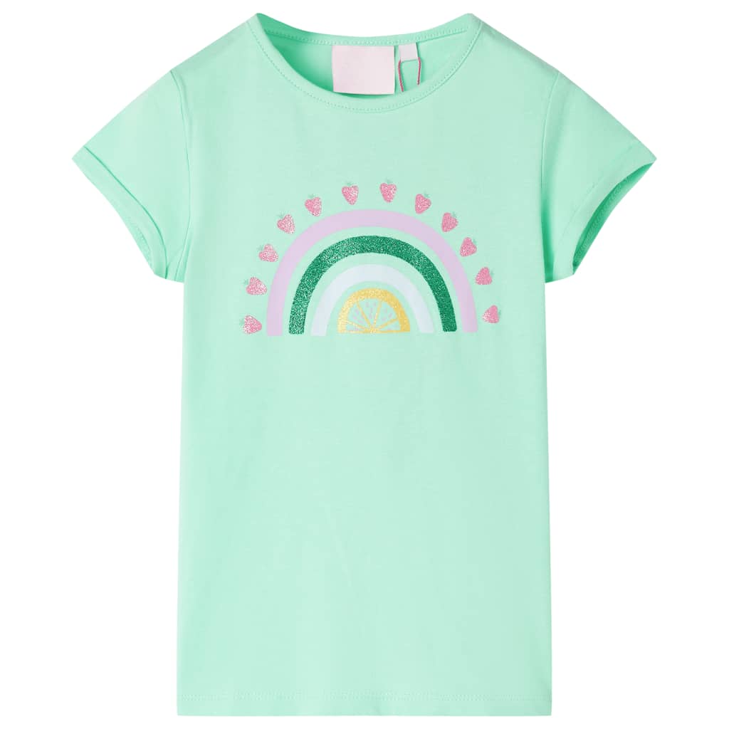 Kindershirt 92 felgroen is nu te koop bij PeponiXL, paradijselijk wonen!