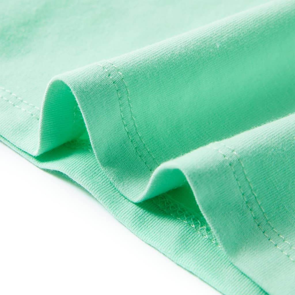 Kindershirt 104 felgroen is nu te koop bij PeponiXL, paradijselijk wonen!