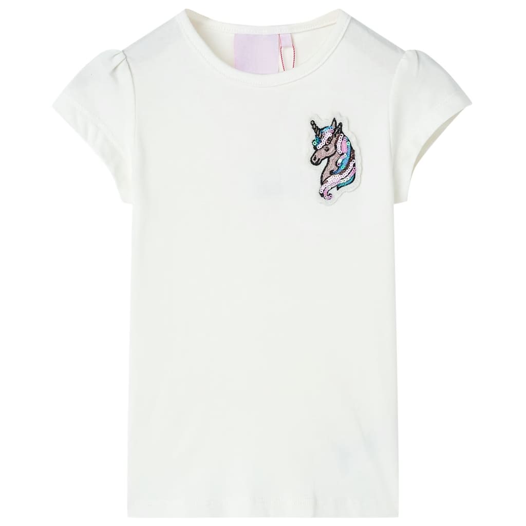 Kindershirt 140 ecru is nu te koop bij PeponiXL, paradijselijk wonen!