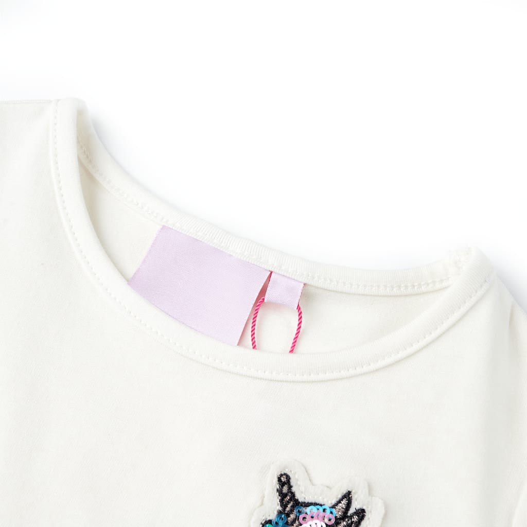 Kindershirt 140 ecru is nu te koop bij PeponiXL, paradijselijk wonen!