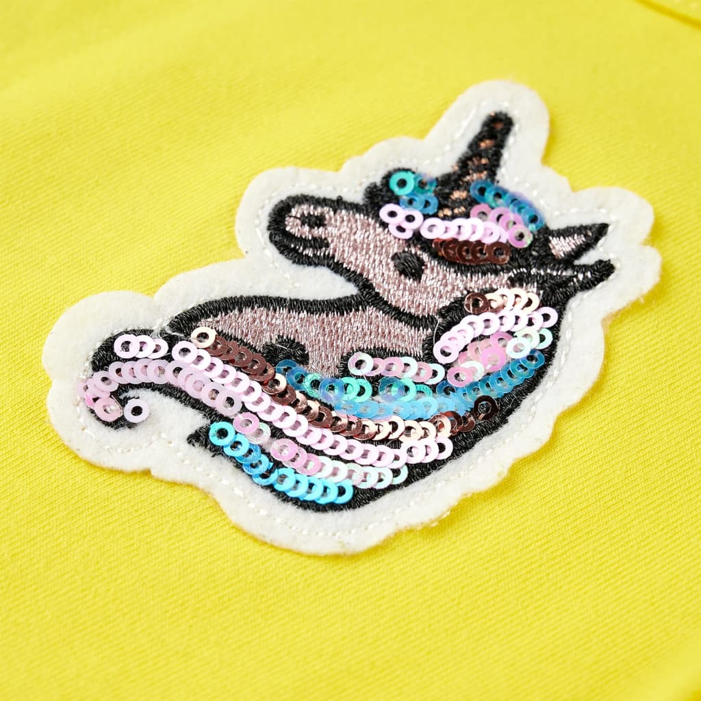 Kindershirt 140 felgeel is nu te koop bij PeponiXL, paradijselijk wonen!