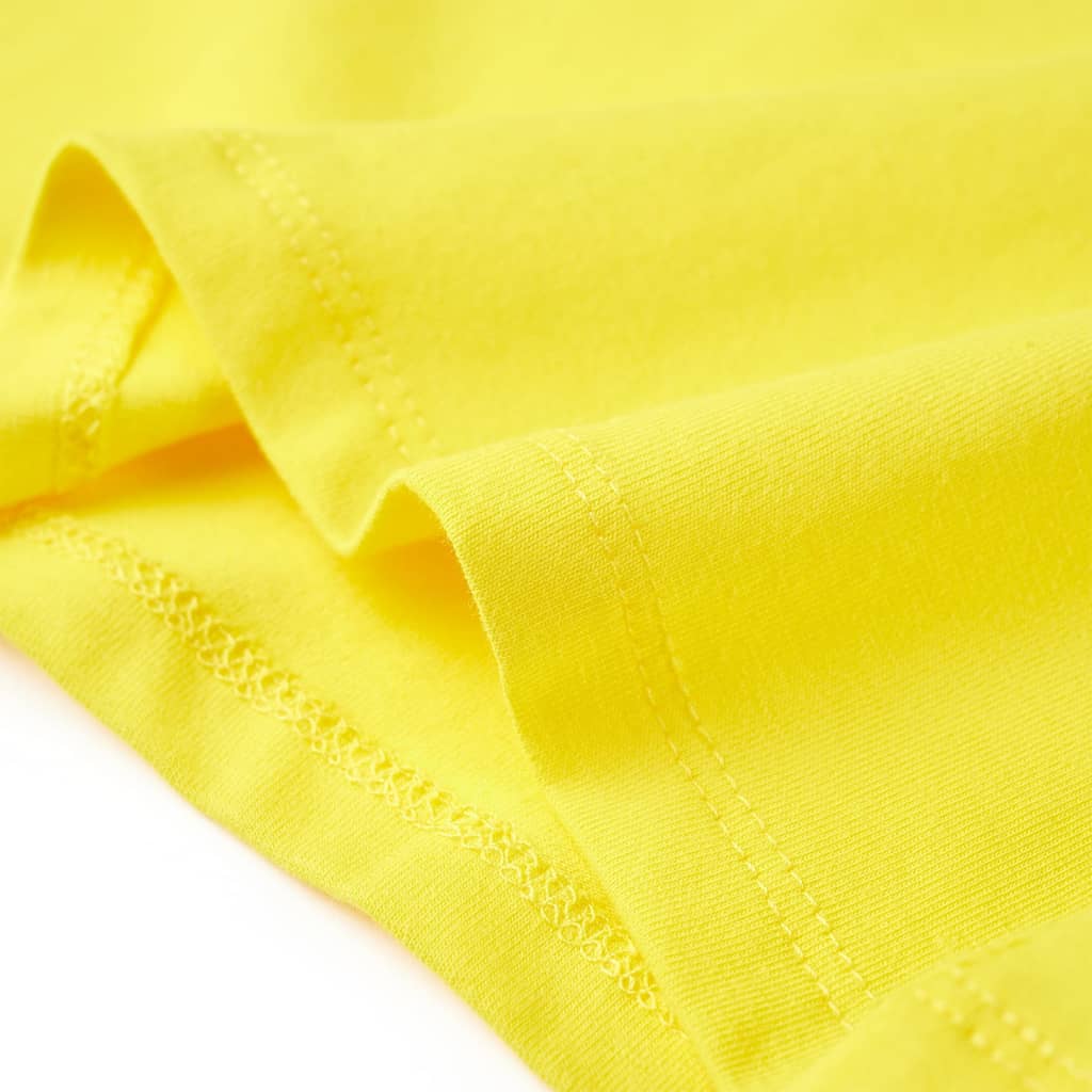Kindershirt 140 felgeel is nu te koop bij PeponiXL, paradijselijk wonen!