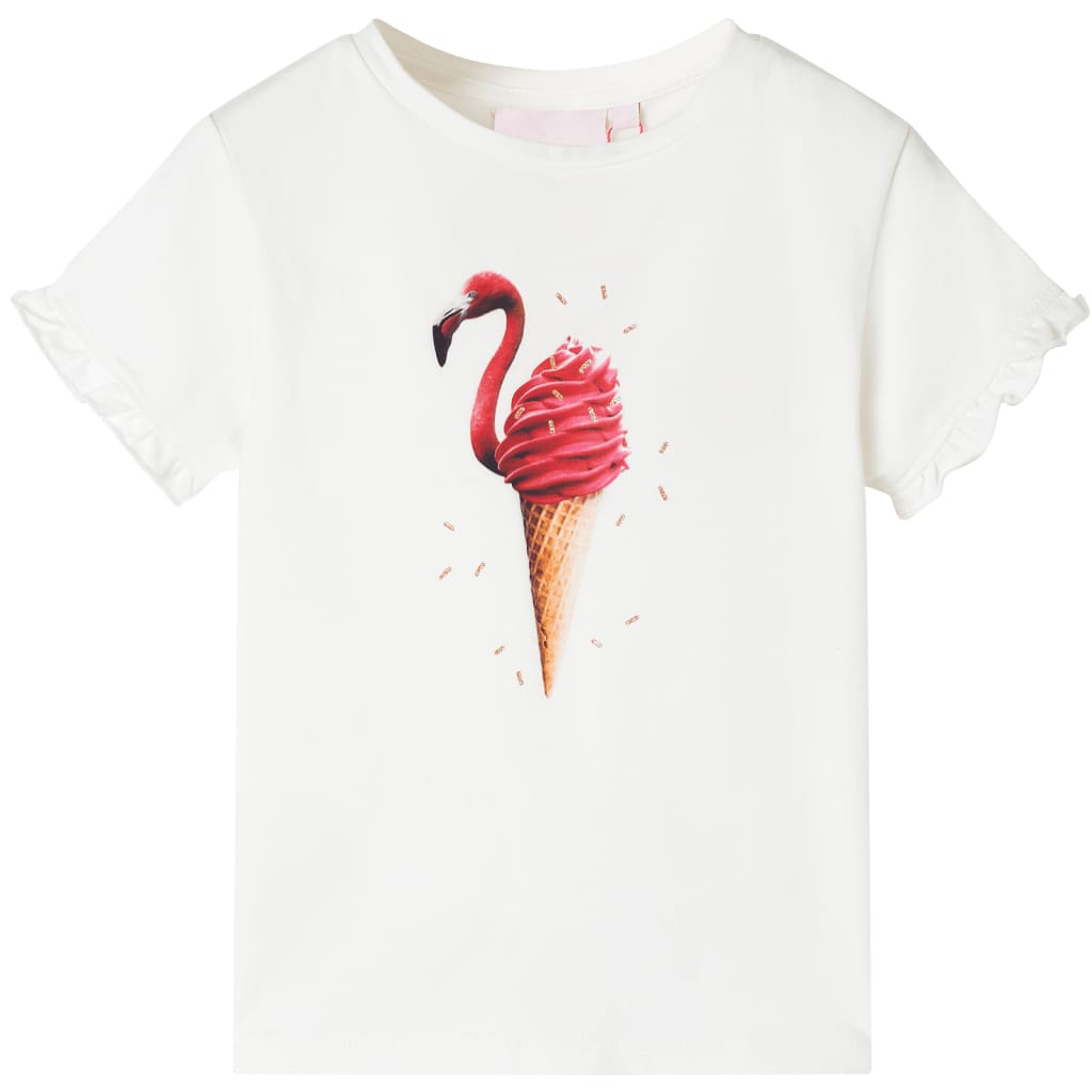 Kindershirt 140 ecru is nu te koop bij PeponiXL, paradijselijk wonen!