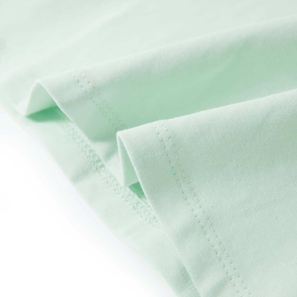 Kindershirt 128 lichtmint is nu te koop bij PeponiXL, paradijselijk wonen!
