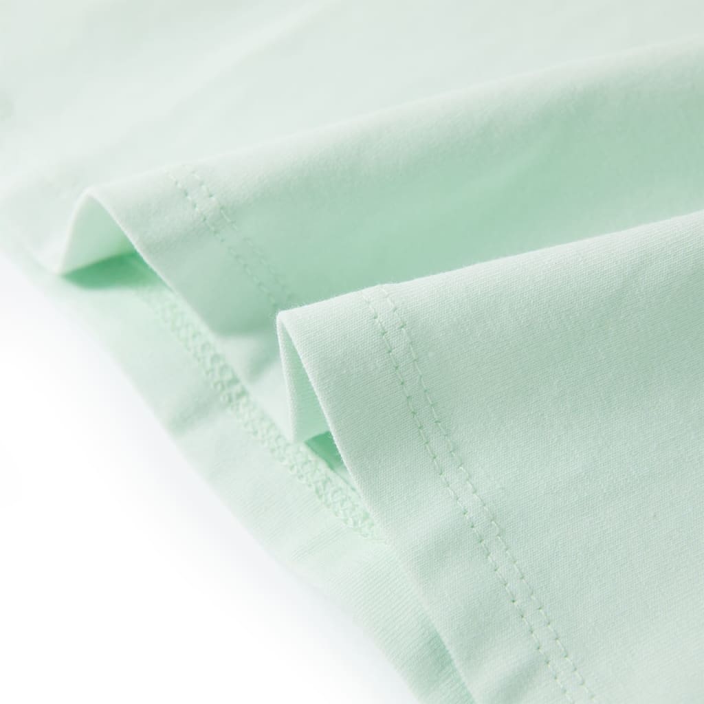 Kindershirt 140 lichtmint is nu te koop bij PeponiXL, paradijselijk wonen!