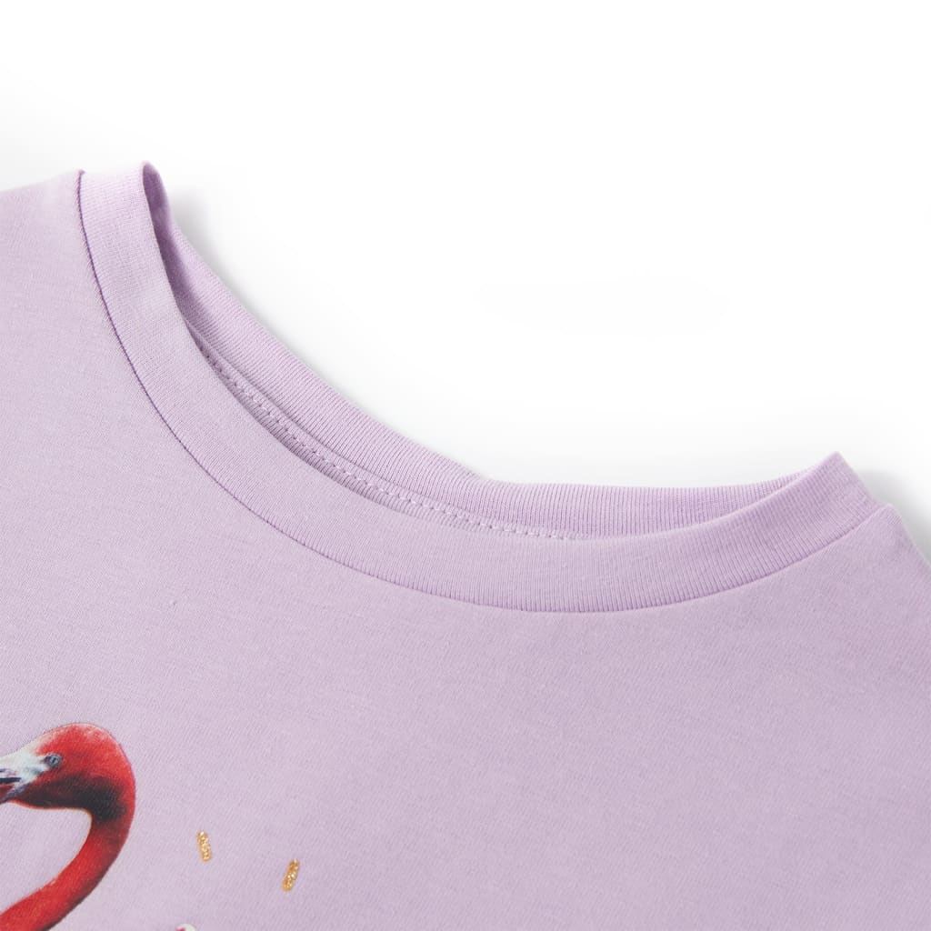 Kindershirt 104 lila is nu te koop bij PeponiXL, paradijselijk wonen!