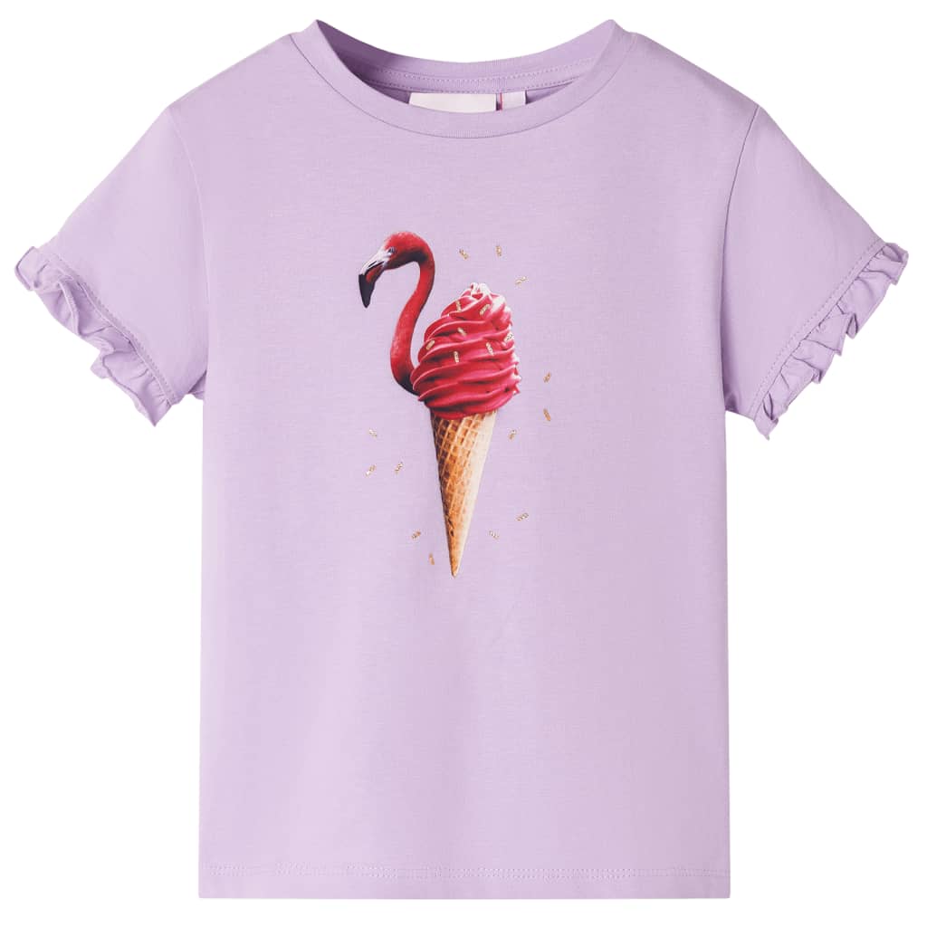 Kindershirt 116 lila is nu te koop bij PeponiXL, paradijselijk wonen!