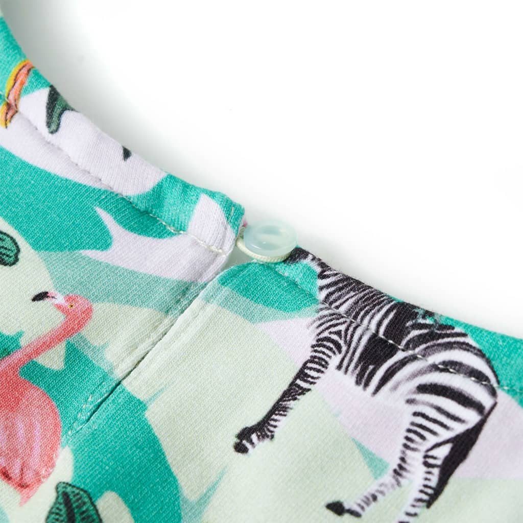 Kinderjurk 104 lichtmintkleurig is nu te koop bij PeponiXL, paradijselijk wonen!