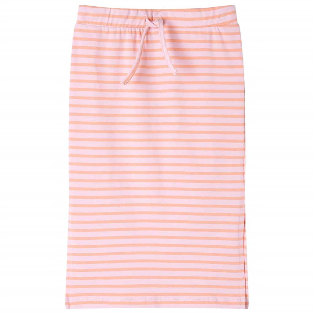 Kinderrokje recht met strepen 104 roze is nu te koop bij PeponiXL, paradijselijk wonen!