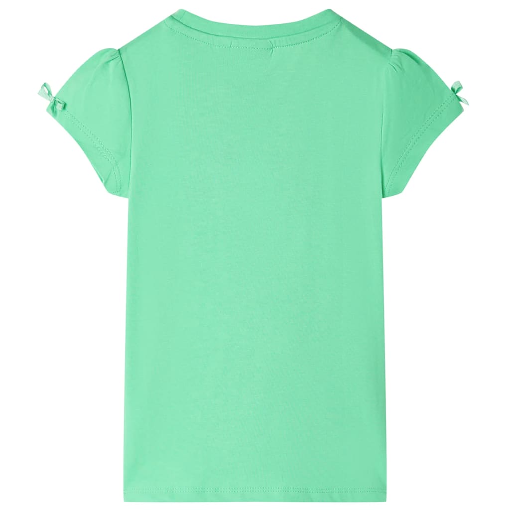 Kindershirt 104 lichtgroen is nu te koop bij PeponiXL, paradijselijk wonen!