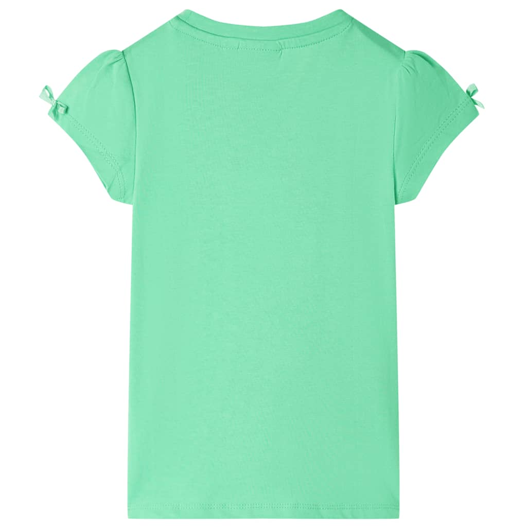 Kindershirt 116 lichtgroen is nu te koop bij PeponiXL, paradijselijk wonen!
