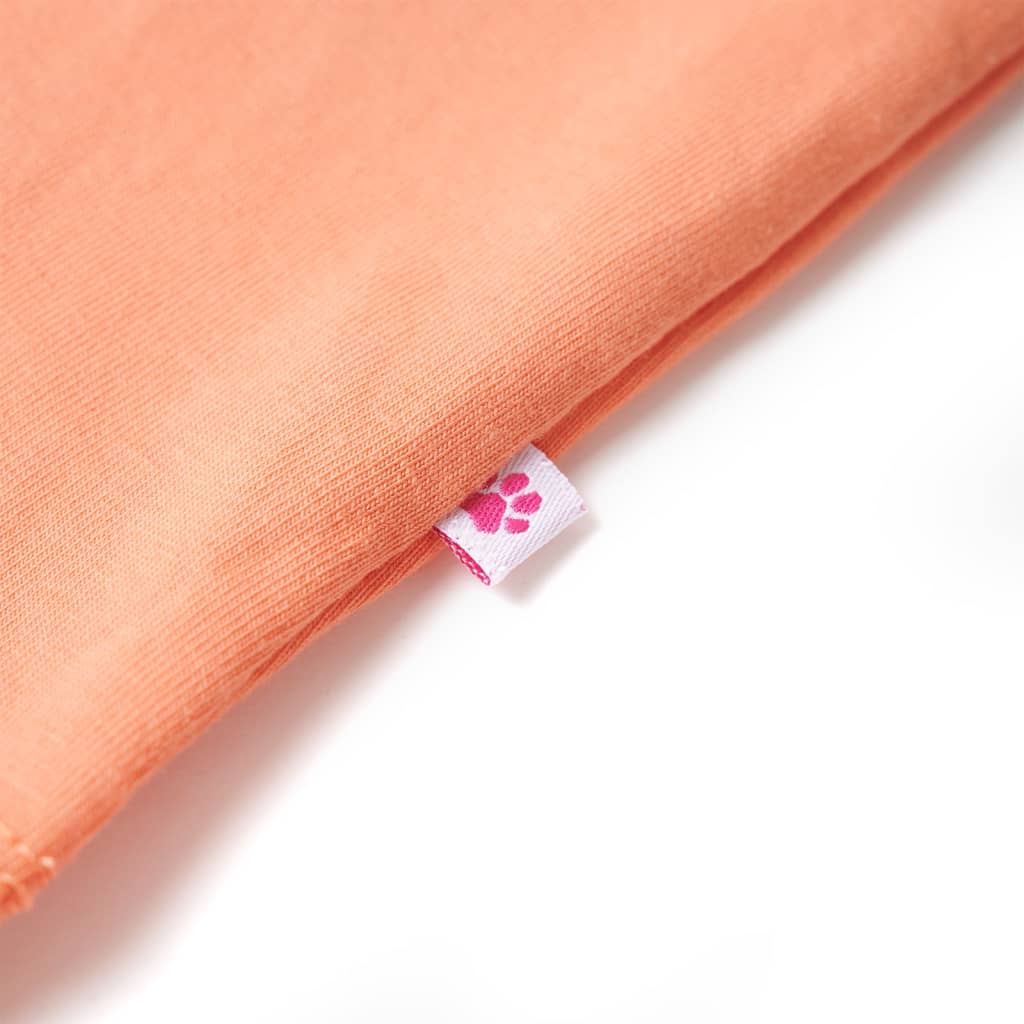 Kindershirt 140 perzikkleurig is nu te koop bij PeponiXL, paradijselijk wonen!