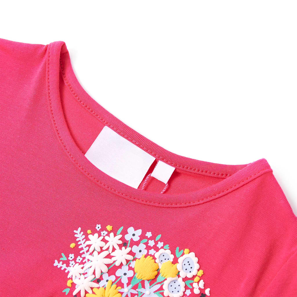 Kindershirt 116 felroze is nu te koop bij PeponiXL, paradijselijk wonen!