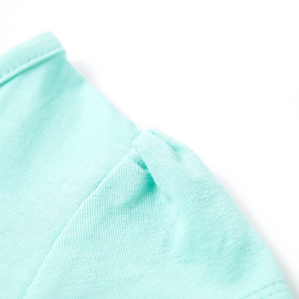 Kindershirt 128 lichtmint is nu te koop bij PeponiXL, paradijselijk wonen!
