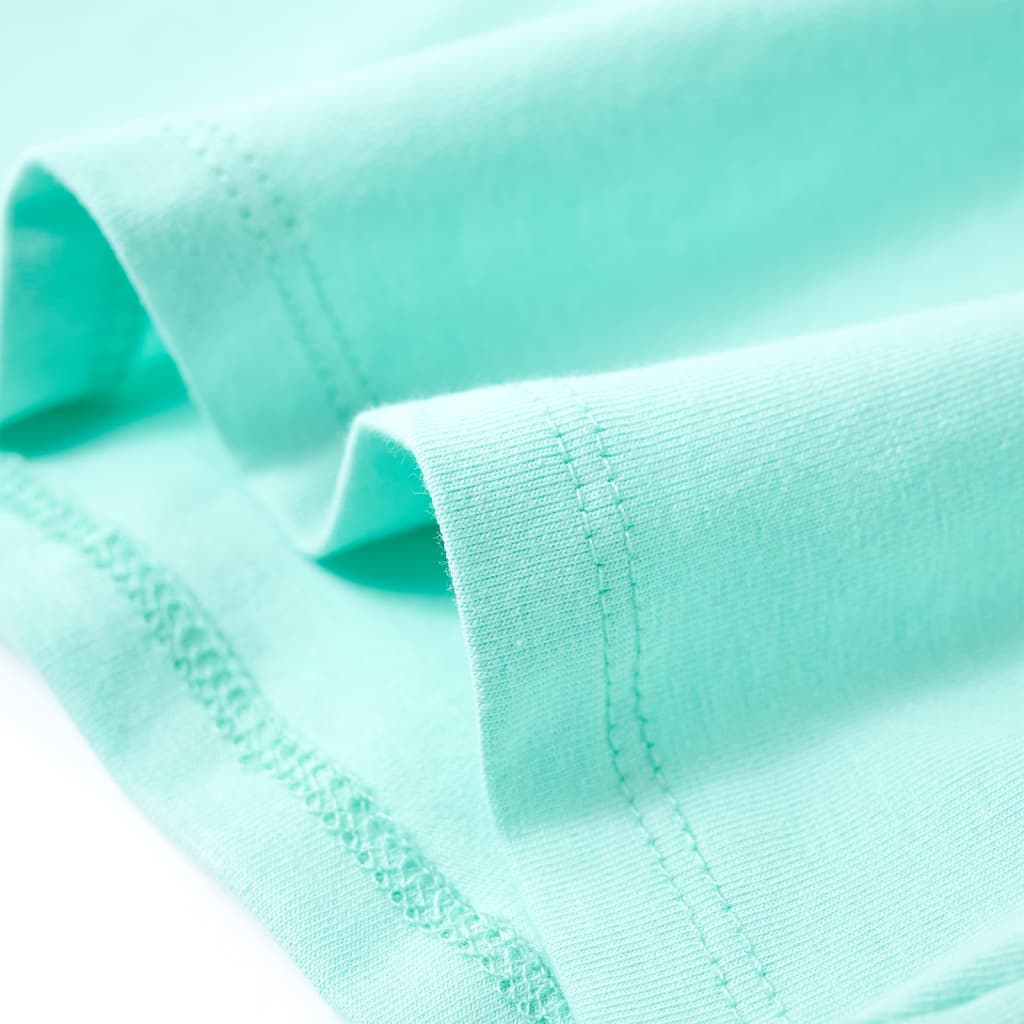 Kindershirt 128 lichtmint is nu te koop bij PeponiXL, paradijselijk wonen!